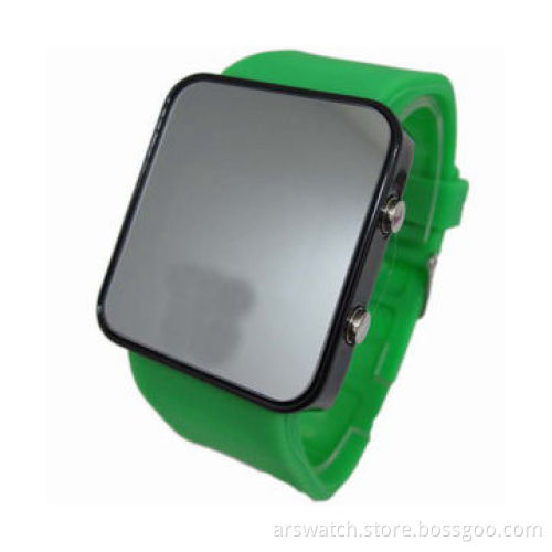 New silicon digital watch, with digital movement, silicone strap
